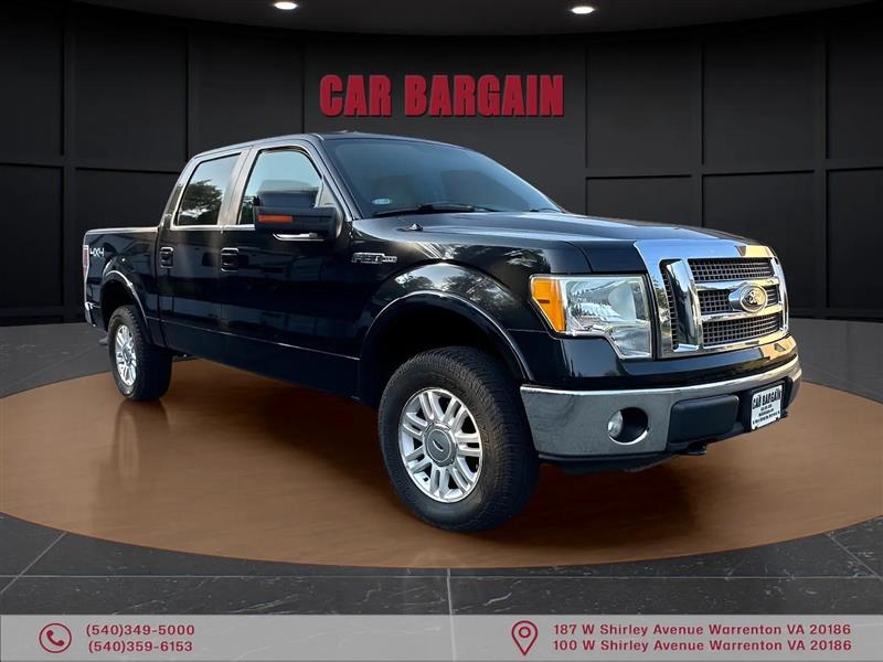2010 FORD F-150 LARIAT SUPERCREW 6.5FT BED 4WD