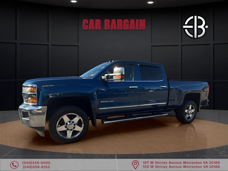 2016 CHEVROLET SILVERADO 2500HD LTZ CREW CAB 4WD w/DURAMAX PLUS & LTZ PLUS PACKAGE