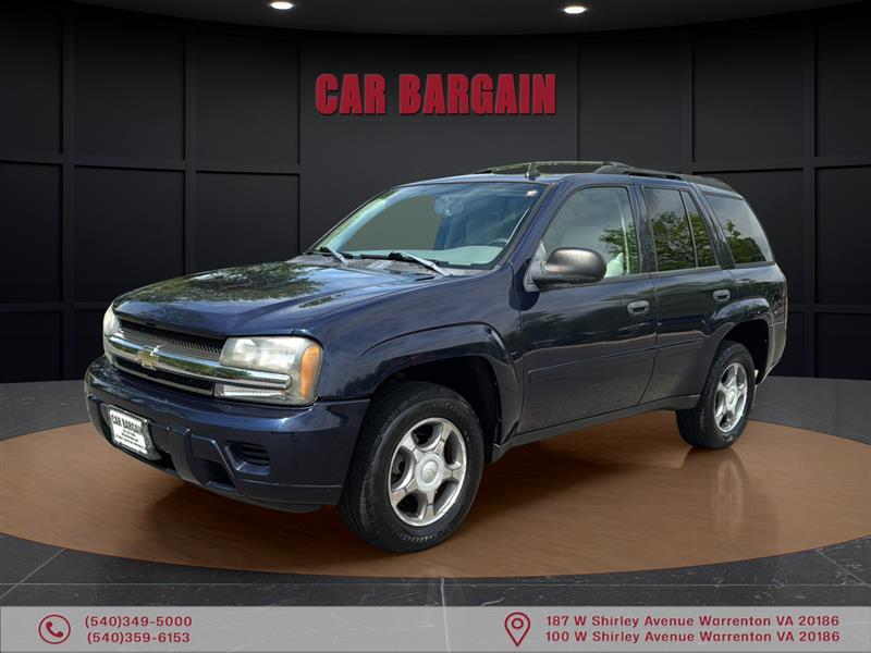 Imperial Blue Metallic 2007 Chevrolet Trailblazer LS RWD SUV / Crossover Rear-Wheel Drive Automatic
