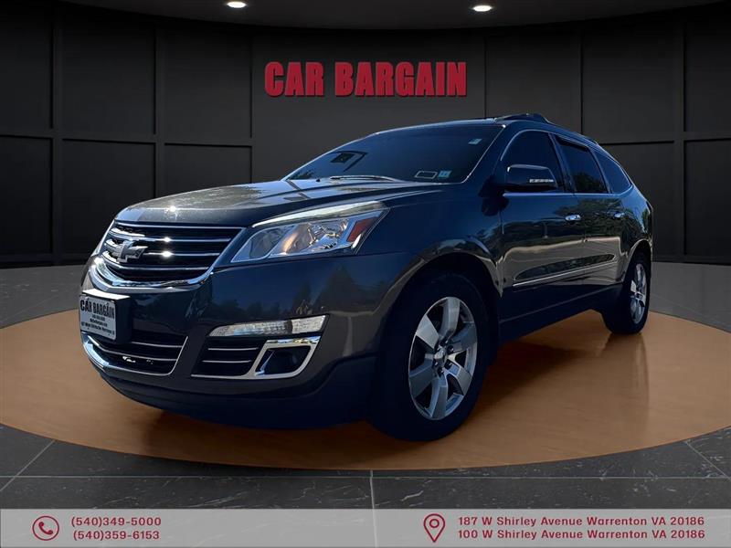 2015 CHEVROLET TRAVERSE LTZ W NAV -3RD ROW