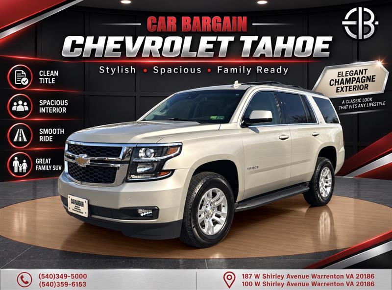 2015 Chevrolet Tahoe