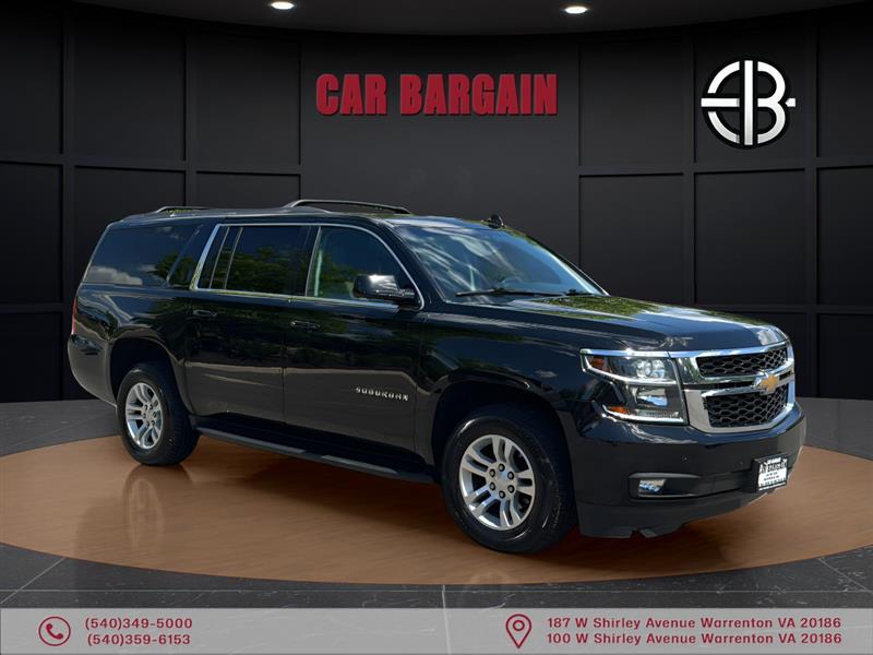 2019 CHEVROLET SUBURBAN LT - NAVI - DVD - 20" WHEELS