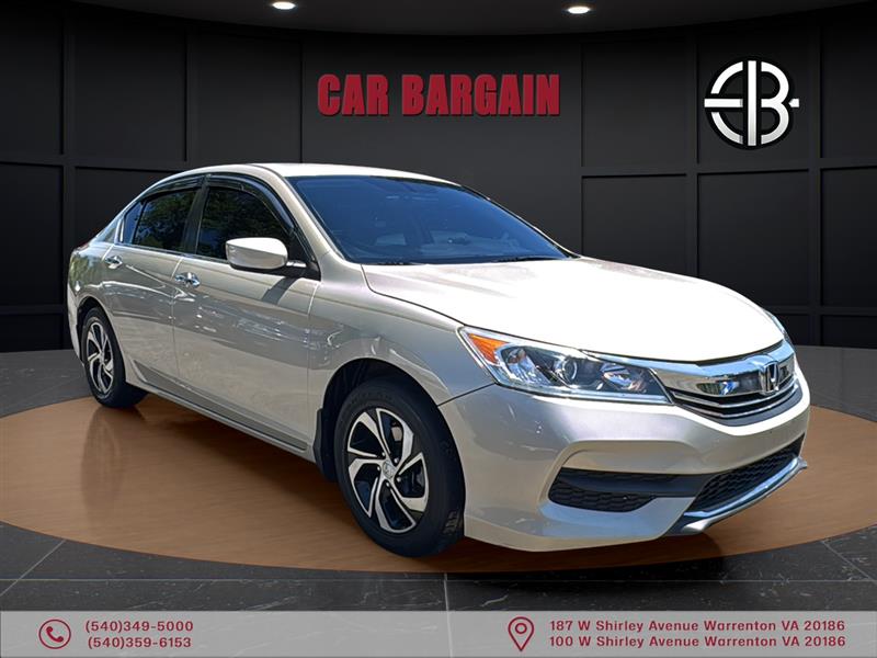 2017 HONDA ACCORD
