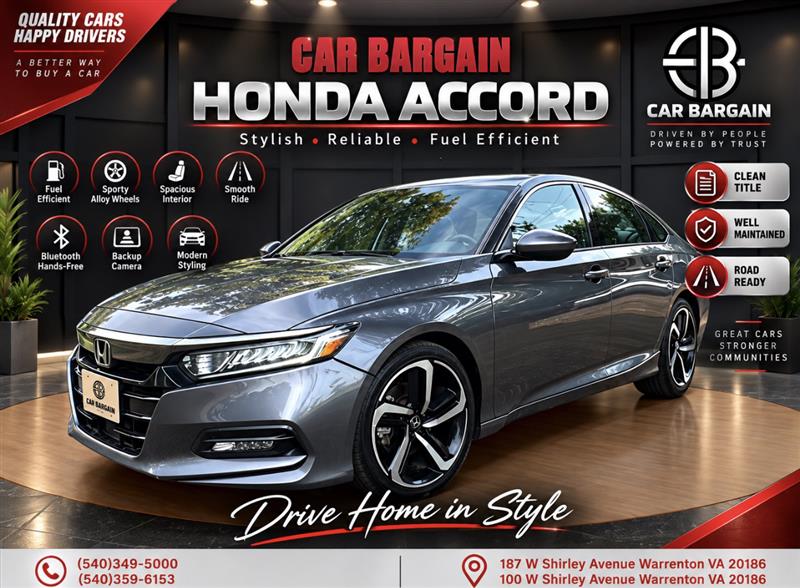 2019 HONDA ACCORD SPORT 1.5T
