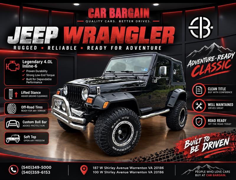 2002 JEEP WRANGLER SPORT