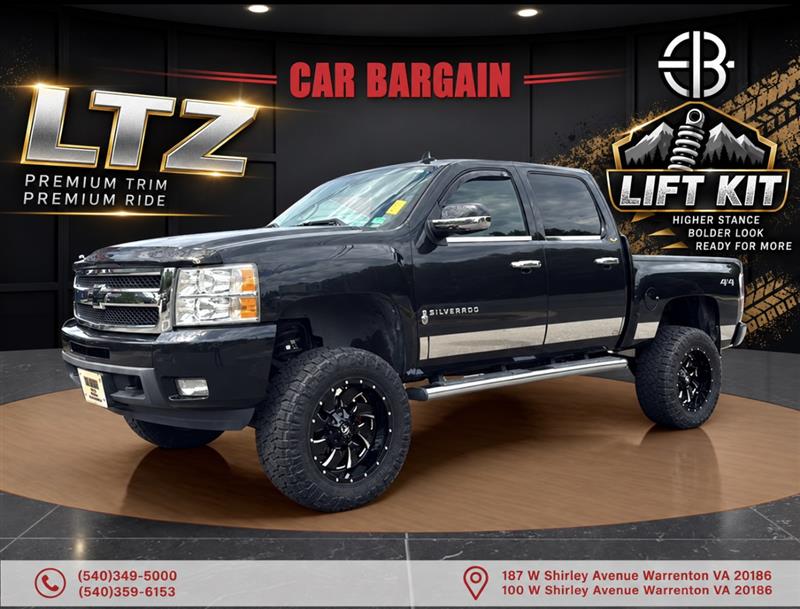 2009 CHEVROLET SILVERADO 1500 LTZ 4X4 LIFTED