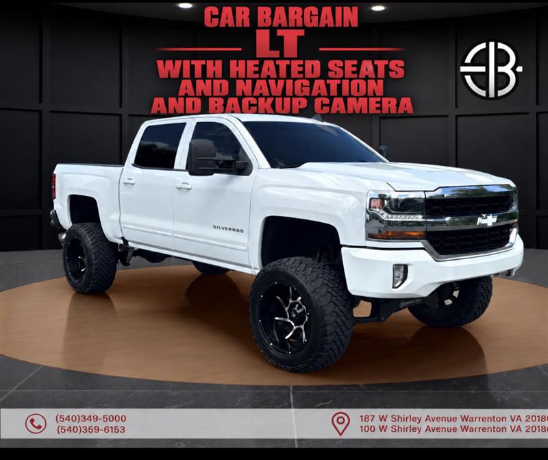 2018 CHEVROLET SILVERADO 1500 LT CREW CAB 4WD