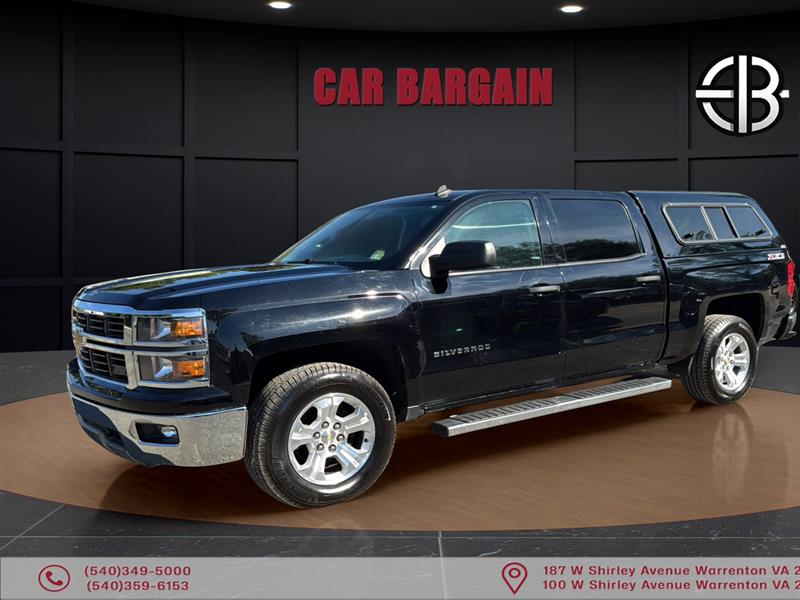 2014 CHEVROLET SILVERADO 1500 LT Z71 CREW CAB 4X4 LEATHER LIFTED OFF ROAD