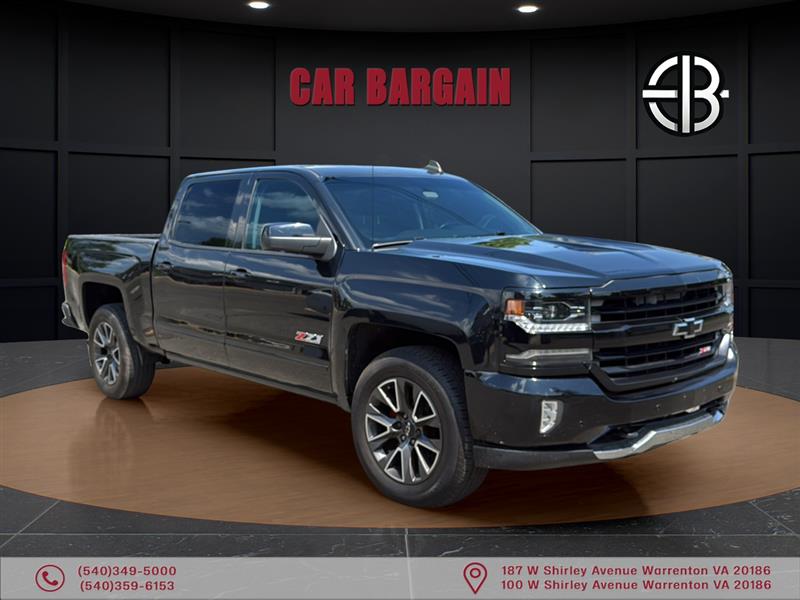 2017 CHEVROLET SILVERADO 1500 LTZ Z71 CREW CAB 4x4
