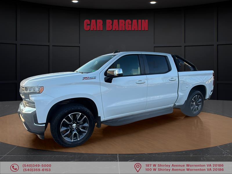 2019 CHEVROLET SILVERADO 1500 CREW CAB LT Z71 CREW CAB 4X4 LEATHER 