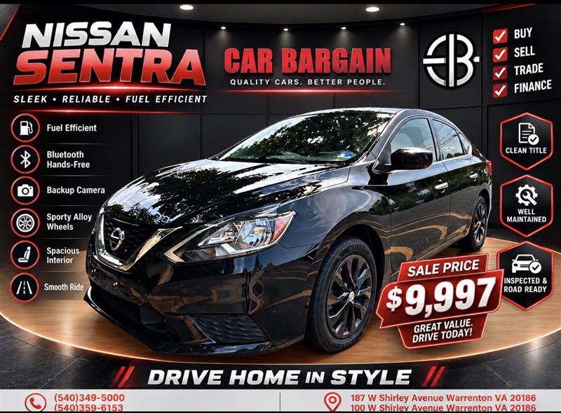 2019 NISSAN SENTRA SV