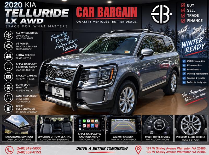 2020 KIA TELLURIDE LX