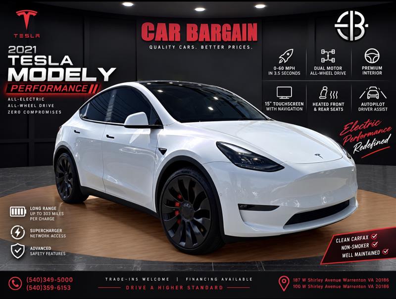 2021 TESLA MODEL Y