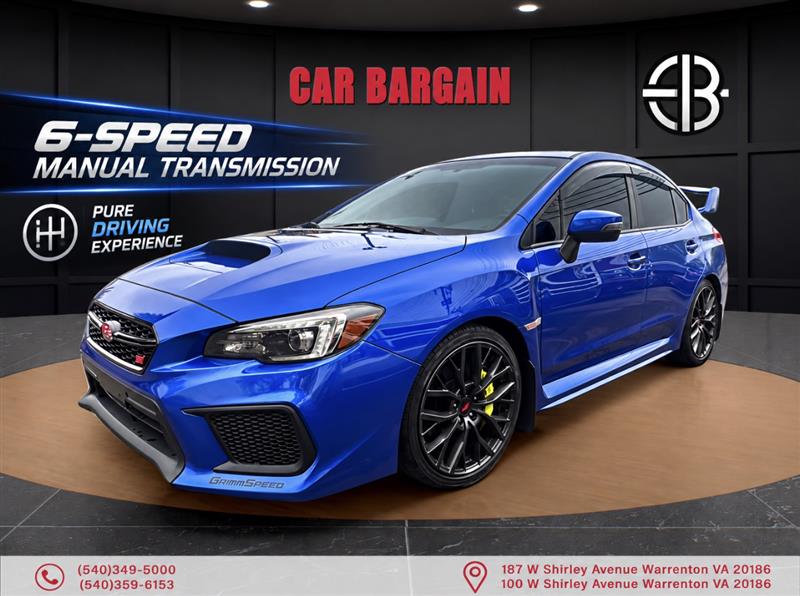 2019 SUBARU WRX STI LIMITED