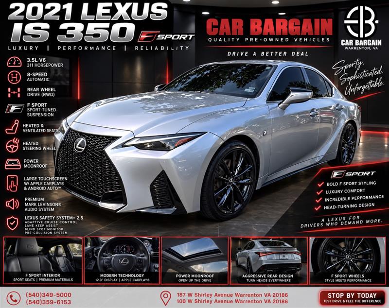 2023 LEXUS IS IS 350 F SPORT