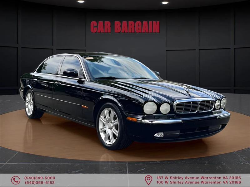 Black Amethyst Metallic 2005 Jaguar XJ-Series XJ8 RWD Sedan Rear-Wheel Drive Automatic