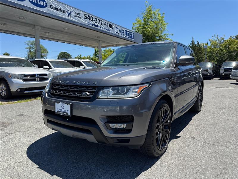 Gray 2015 Land Rover Range Rover Sport V6 SE 4WD SUV / Crossover Four-Wheel Drive Automatic