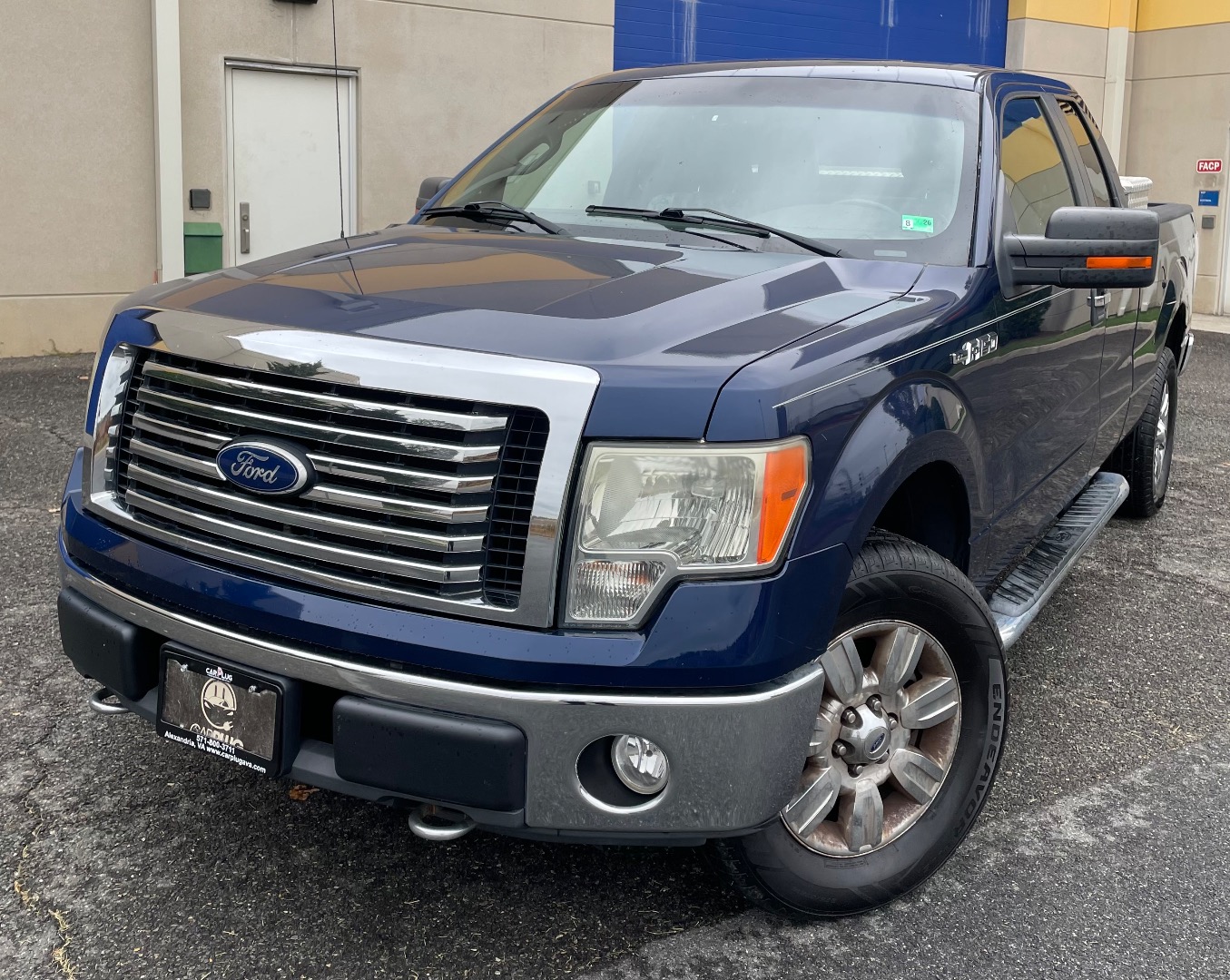 Blue 2010 Ford F-150 Pickup Truck Four-Wheel Drive 6-Speed Automatic