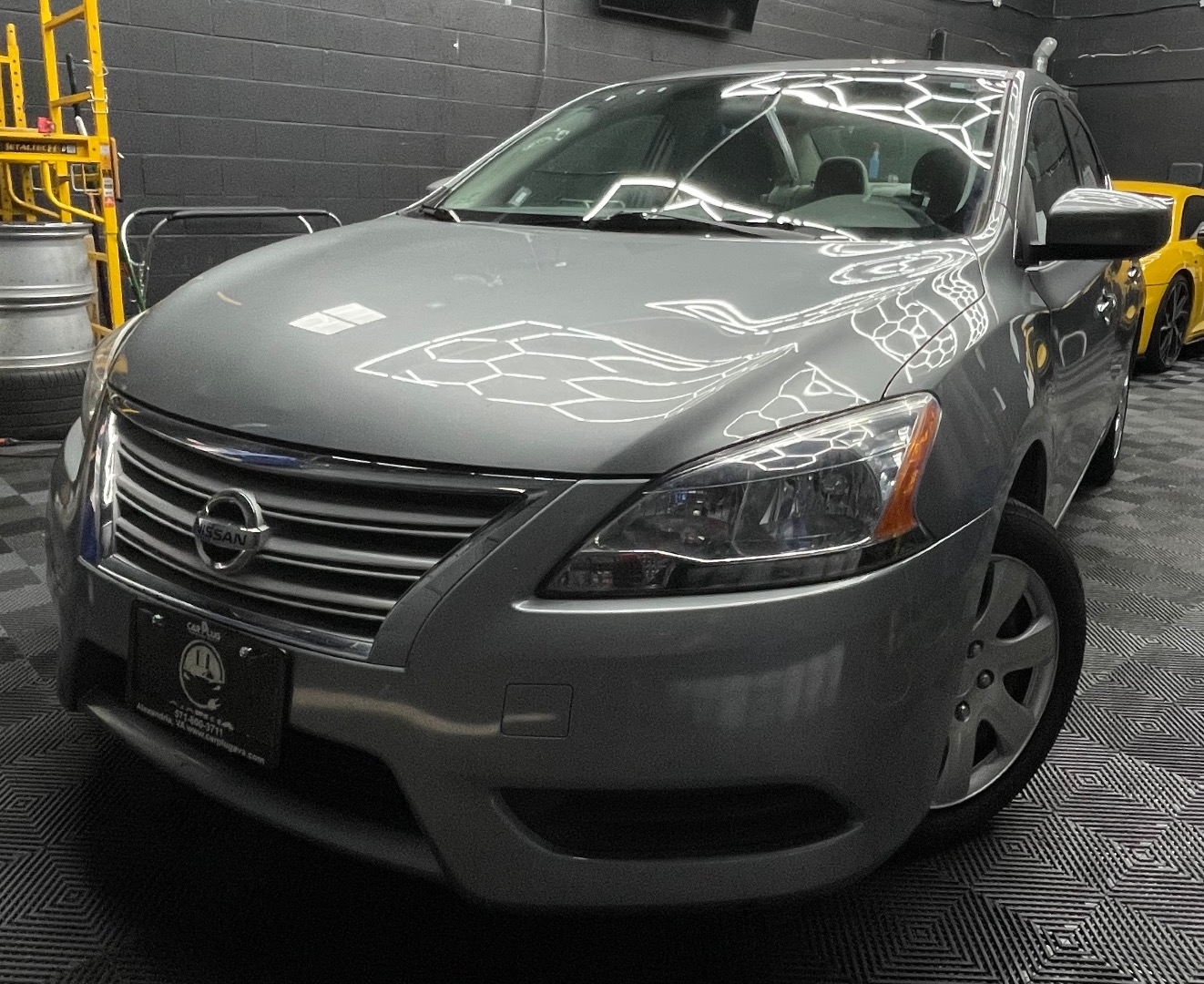 Silver 2013 Nissan Sentra S Sedan Front-Wheel Drive Automatic