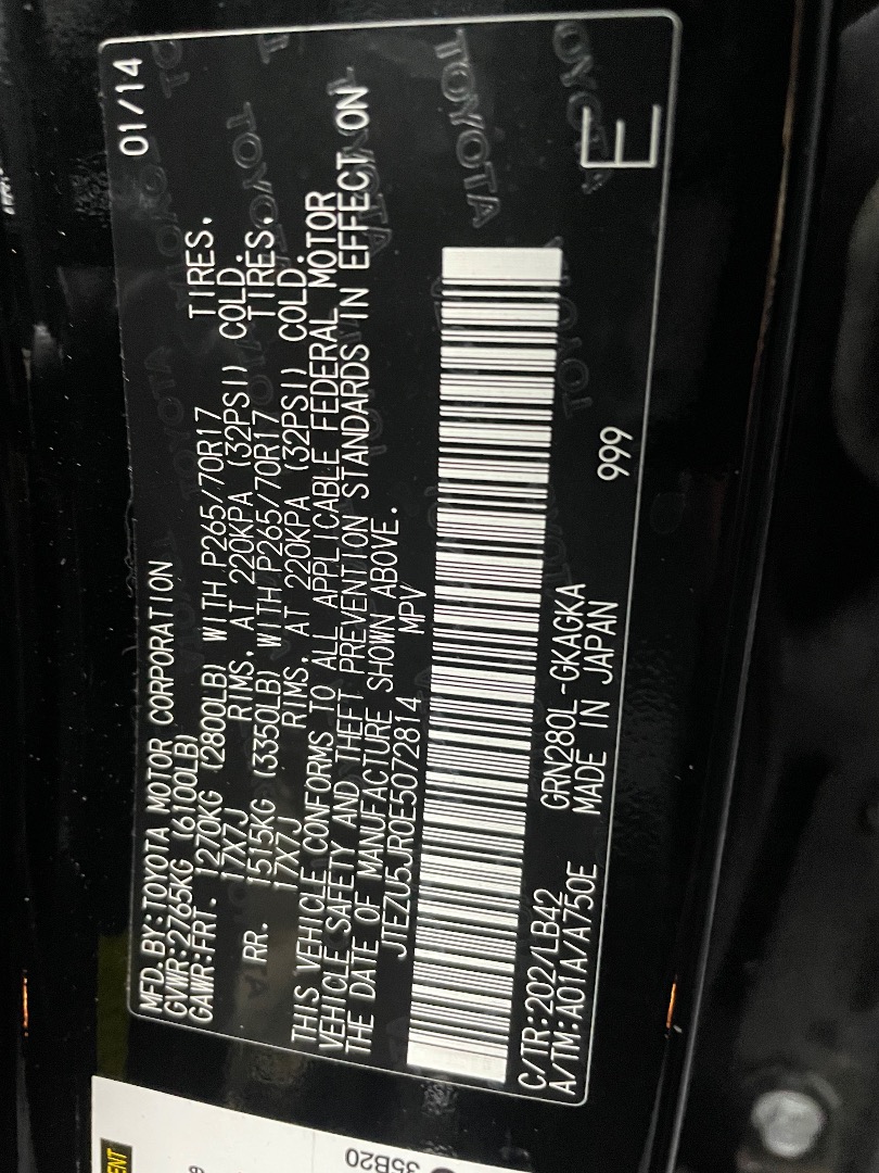 2014 Toyota 4Runner SR5 - Photo 105