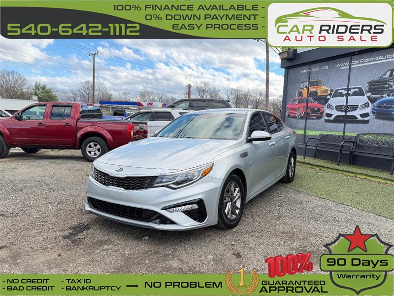 Silver 2019 Kia Optima LX FWD Sedan Front-Wheel Drive Automatic