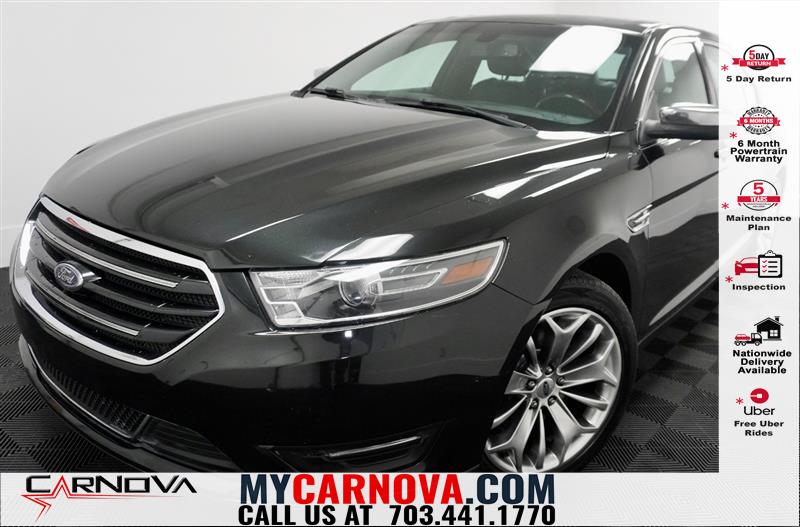 Tuxedo Black Metallic 2015 Ford Taurus Limited Sedan Front-Wheel Drive Automatic