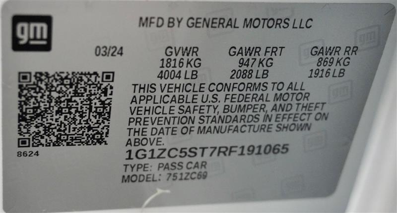 2024 Chevrolet Malibu 1FL - Photo 43