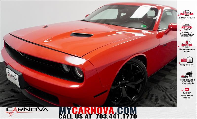 Redline Red Tricoat Pearl 2015 Dodge Challenger SXT Plus RWD Coupe Rear-Wheel Drive Automatic