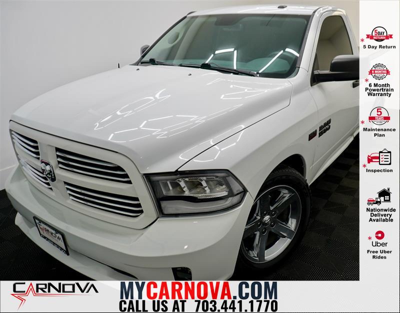 Bright White Clearcoat 2015 RAM 1500 Tradesman RWD Pickup Truck 4X2 Automatic