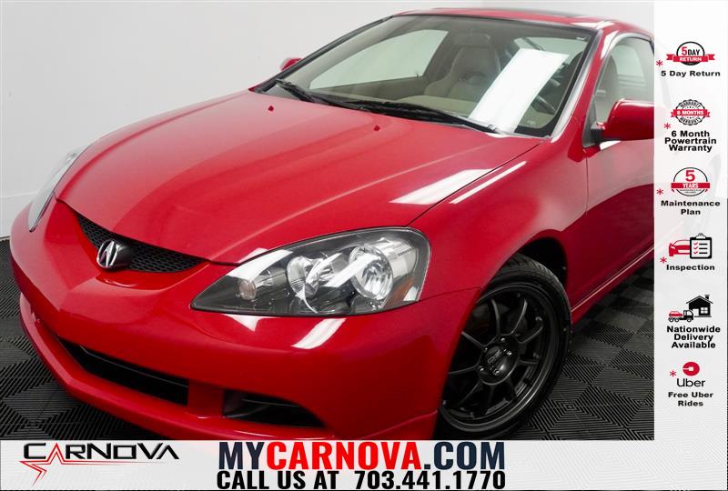 Milano Red 2005 Acura RSX Type-S FWD Coupe Front-Wheel Drive Manual