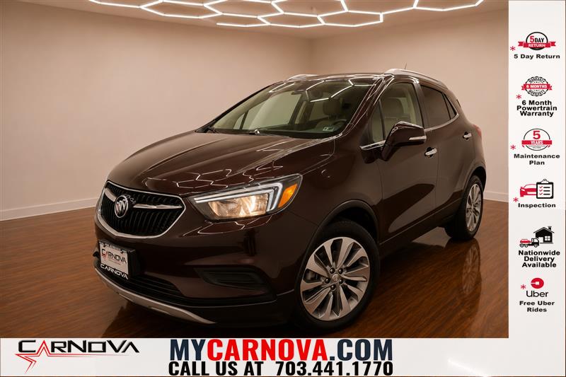 Winterberry Red Metallic 2017 Buick Encore SUV / Crossover Front-Wheel Drive Automatic