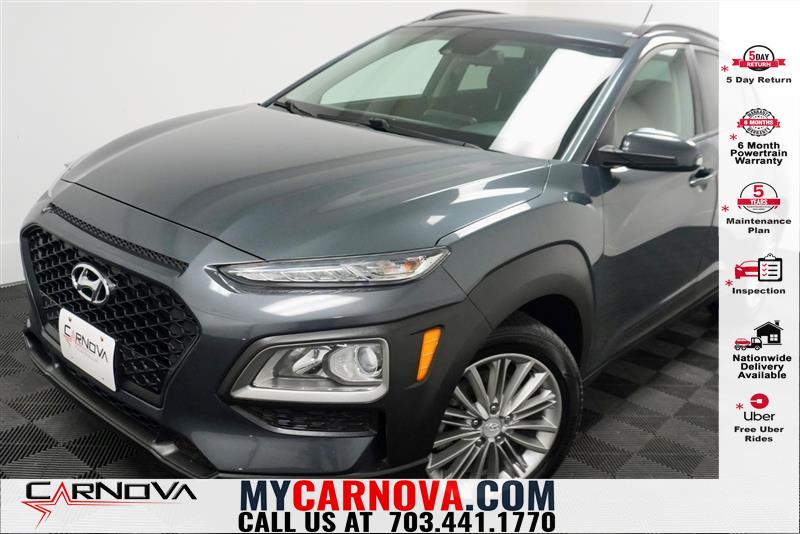Thunder Gray 2019 Hyundai Kona SEL AWD SUV / Crossover All-Wheel Drive Automatic