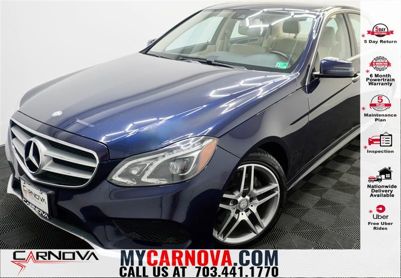 Lunar Blue Metallic 2016 Mercedes-Benz E-Class E 350 4MATIC Sedan All-Wheel Drive Automatic