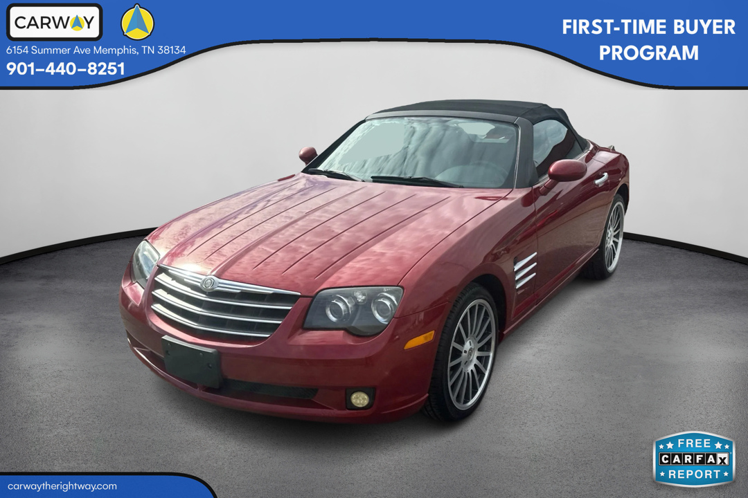Blaze Red Crystal Pearl 2007 Chrysler Crossfire Roadster RWD Convertible Rear-Wheel Drive