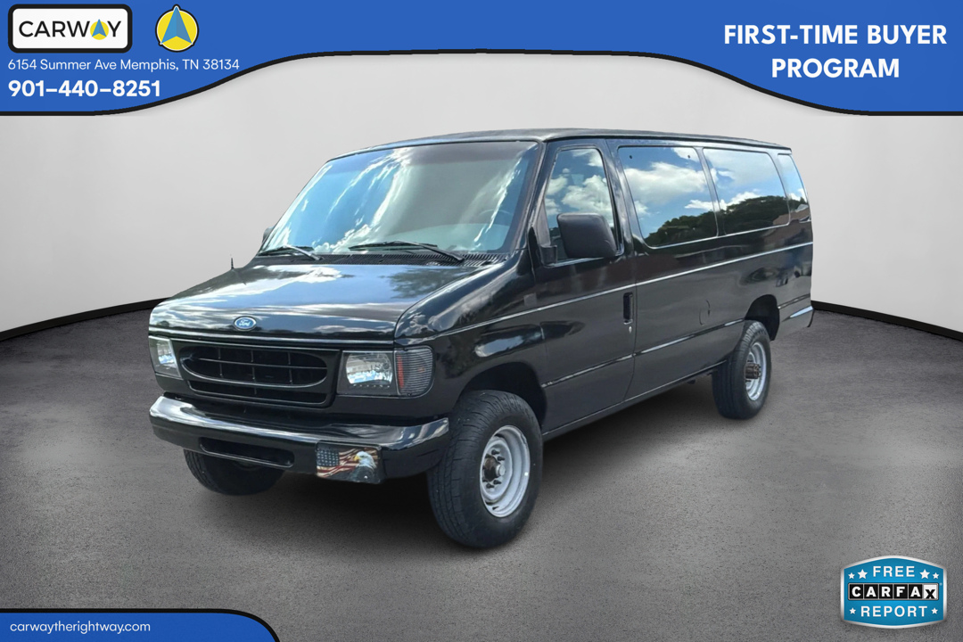 Black (CC) 1997 Ford E-Series Van Rear-Wheel Drive Automatic