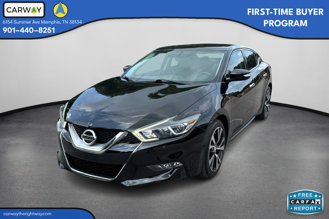 Bordeaux Black 2016 Nissan Maxima Sedan Front-Wheel Drive Automatic