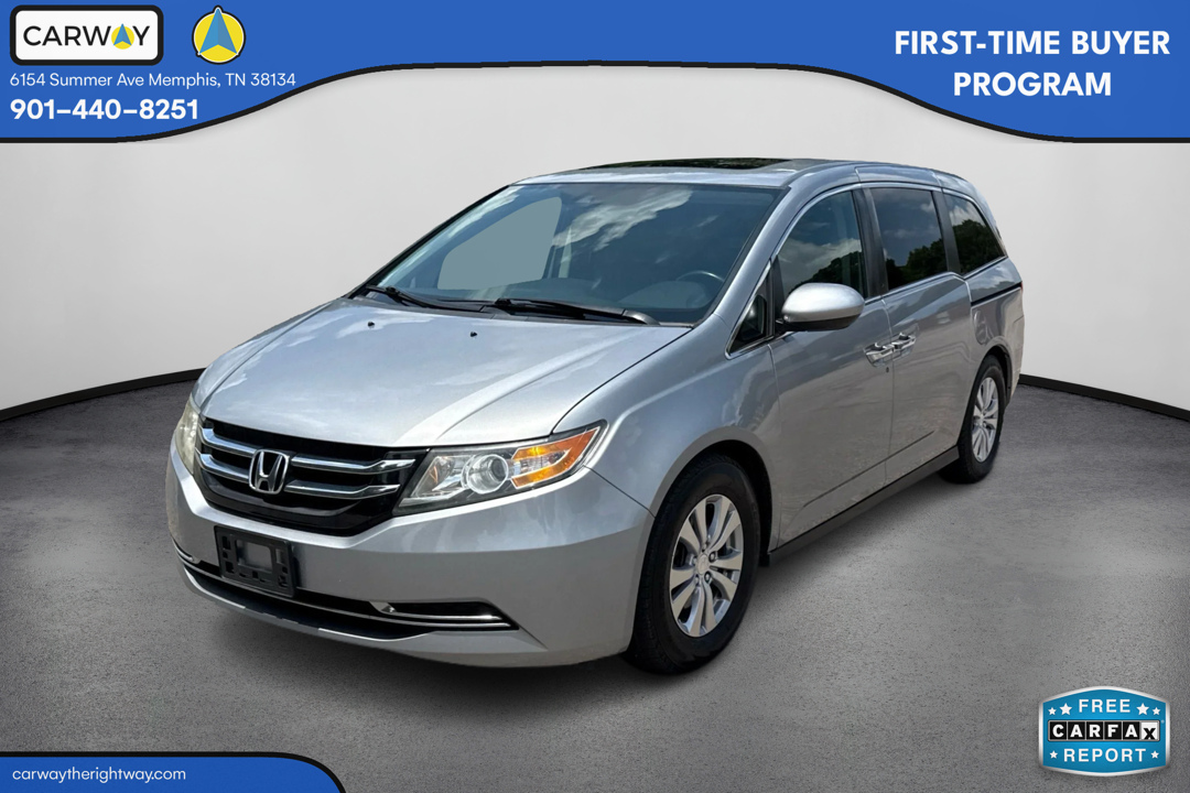 Lunar Silver Metallic 2016 Honda Odyssey Minivan Front-Wheel Drive Automatic