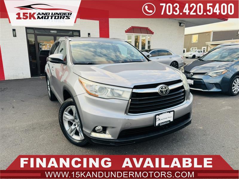 2015 TOYOTA HIGHLANDER LIMITED PLATINUM