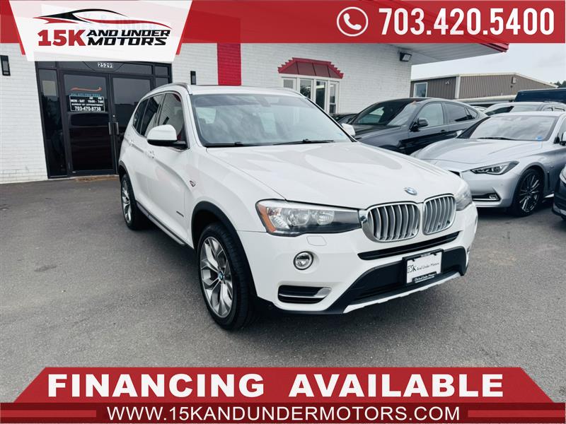 Mineral White Metallic 2017 BMW X3 SUV / Crossover All-Wheel Drive Automatic