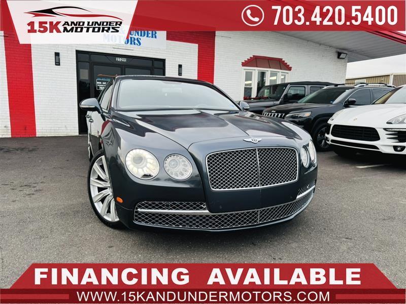 2015 BENTLEY FLYING SPUR W12