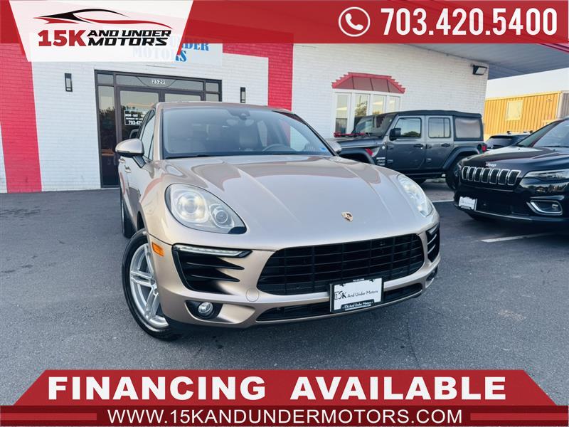 2017 PORSCHE MACAN AWD