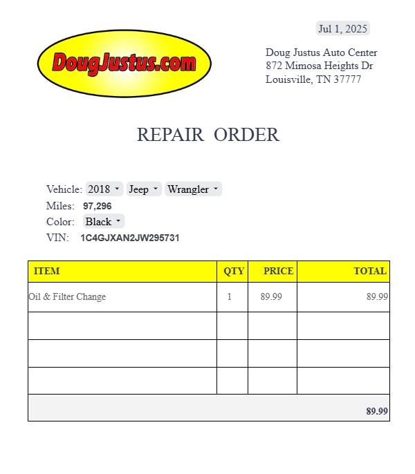 2018 JEEP WRANGLER SPORT