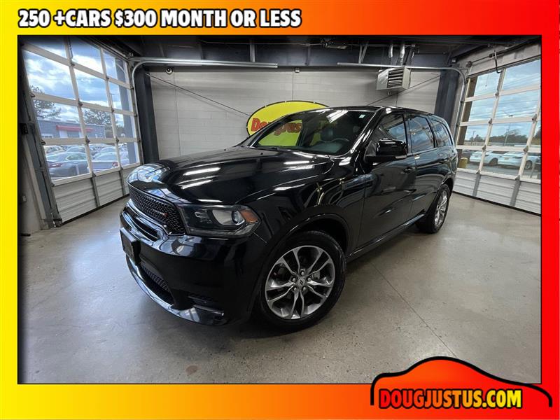 Black 2020 Dodge Durango GT Plus RWD SUV / Crossover Rear-Wheel Drive Automatic
