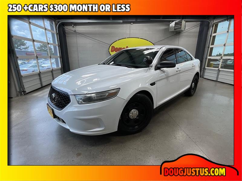 White 2014 Ford Taurus Sedan All-Wheel Drive Automatic