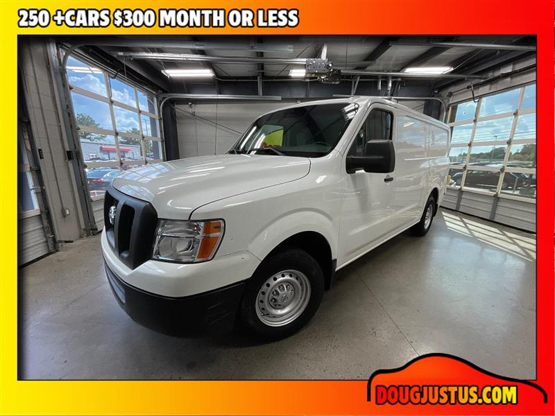 White 2020 Nissan NV Cargo Van Rear-Wheel Drive Automatic