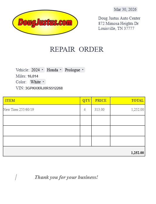 2024 HONDA PROLOGUE Touring