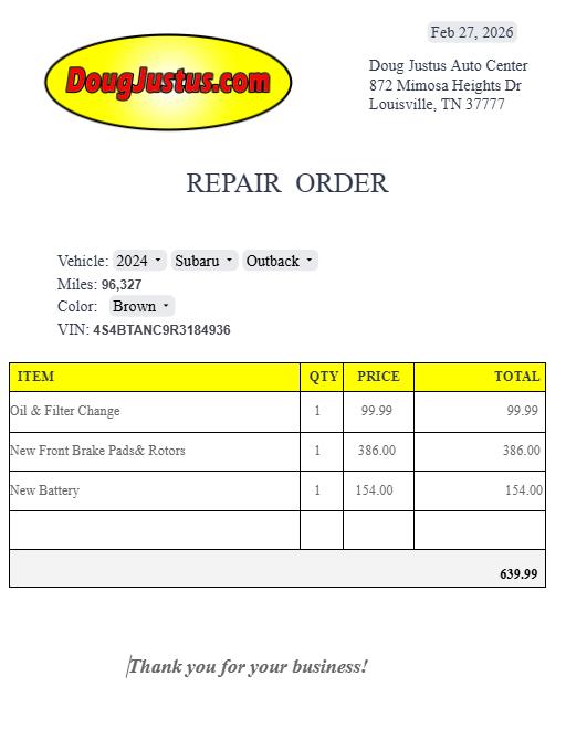 2024 SUBARU OUTBACK LIMITED