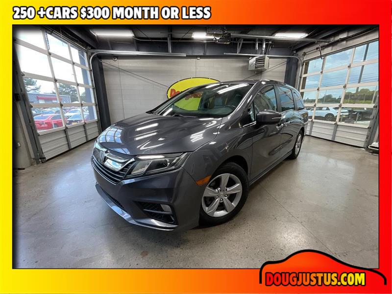 Gray 2019 Honda Odyssey EX-L FWD Minivan Front-Wheel Drive Automatic