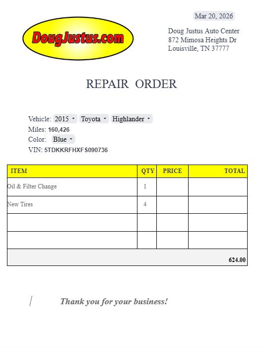 2015 TOYOTA HIGHLANDER XLE