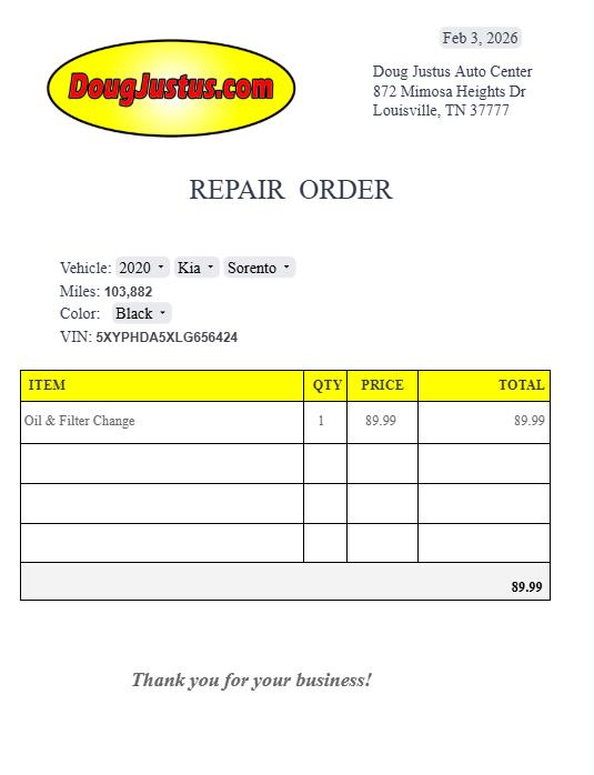 2020 KIA SORENTO EX V6